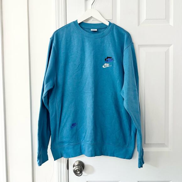 Nike Other - Nike NSW Sport Essentials+ Crewneck Dutch Blue Sweatshirt DM8886-469 Large